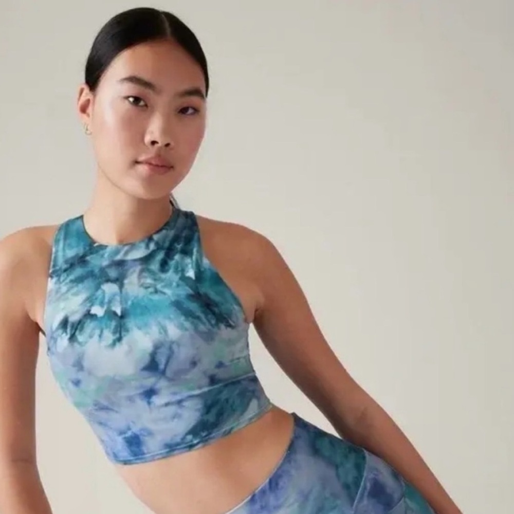 Athleta D-DD Conscious Crop Bra Top